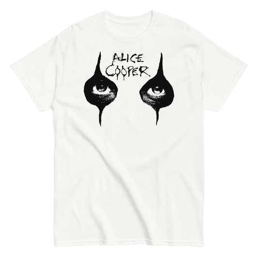 Alice Cooper Eyes Mens T Shirt White