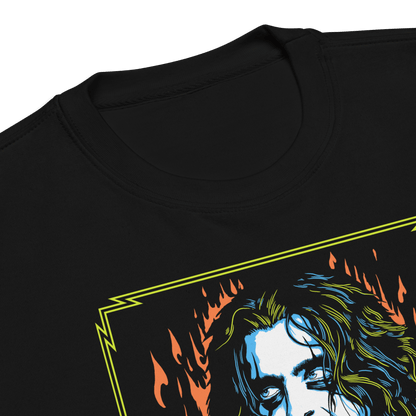 Alice Cooper Flames Mens Sweatshirt Black