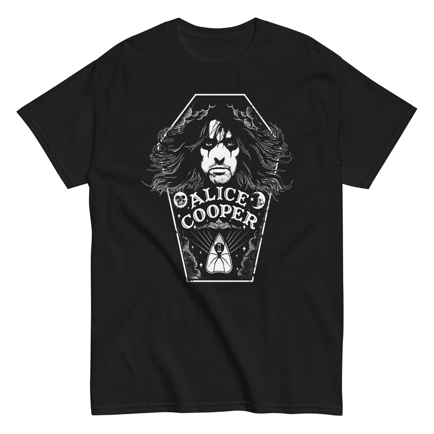 Alice Cooper Hair Mens T Shirt Black