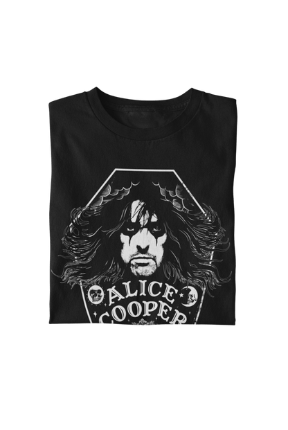 Alice Cooper Hair Officially Licensed Mens T Shirt Black