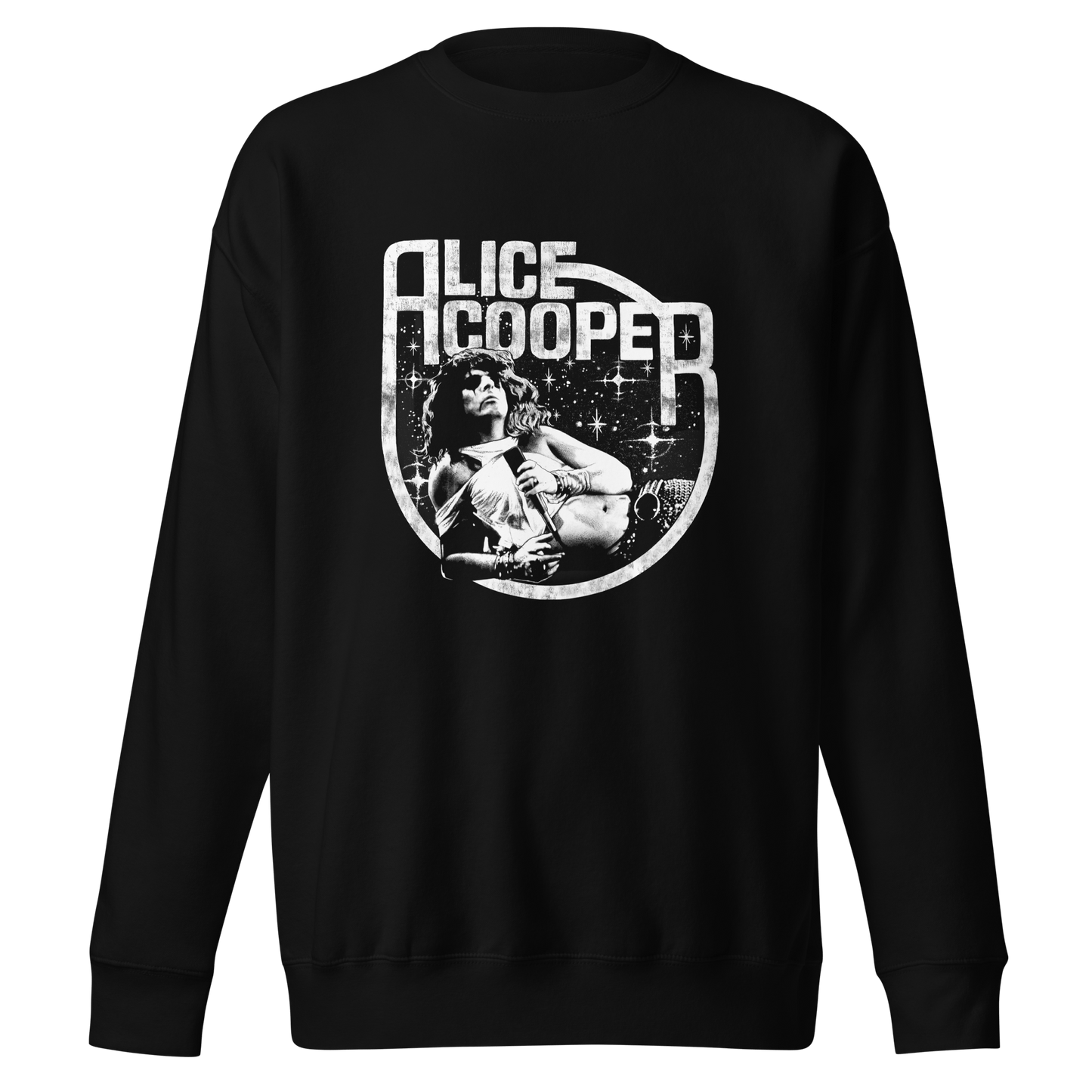 Alice Cooper Lounging Mens Sweatshirt Black