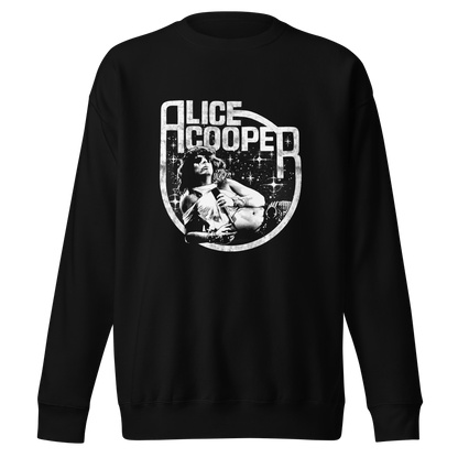 Alice Cooper Lounging Mens Sweatshirt Black
