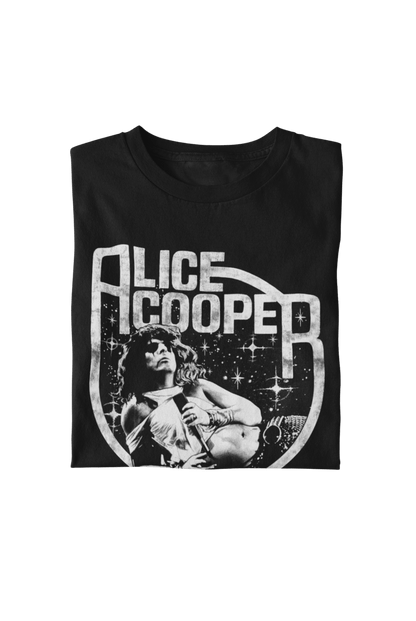 Alice Cooper Lounging Officially Licensed Mens T Shirt Black