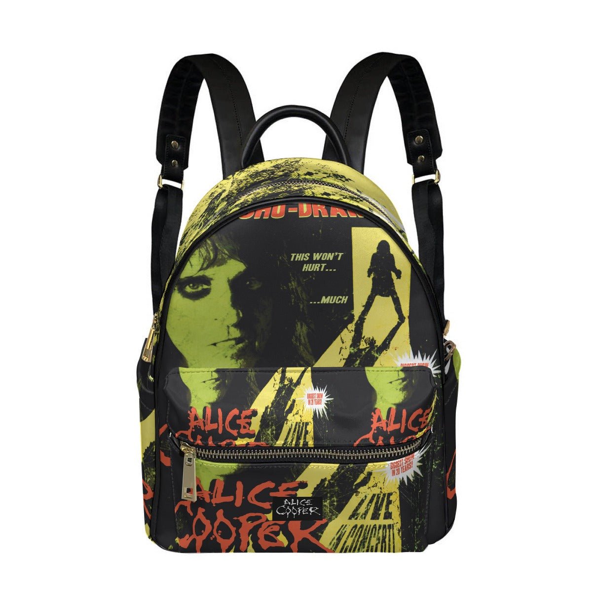 Alice Cooper Vegan Leather Mini Backpack