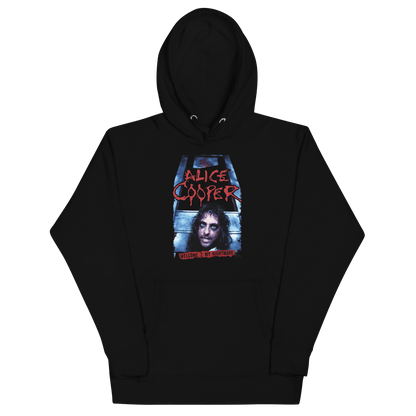 Alice Cooper Nightmare Mens Officially Licensed Hoodie Black