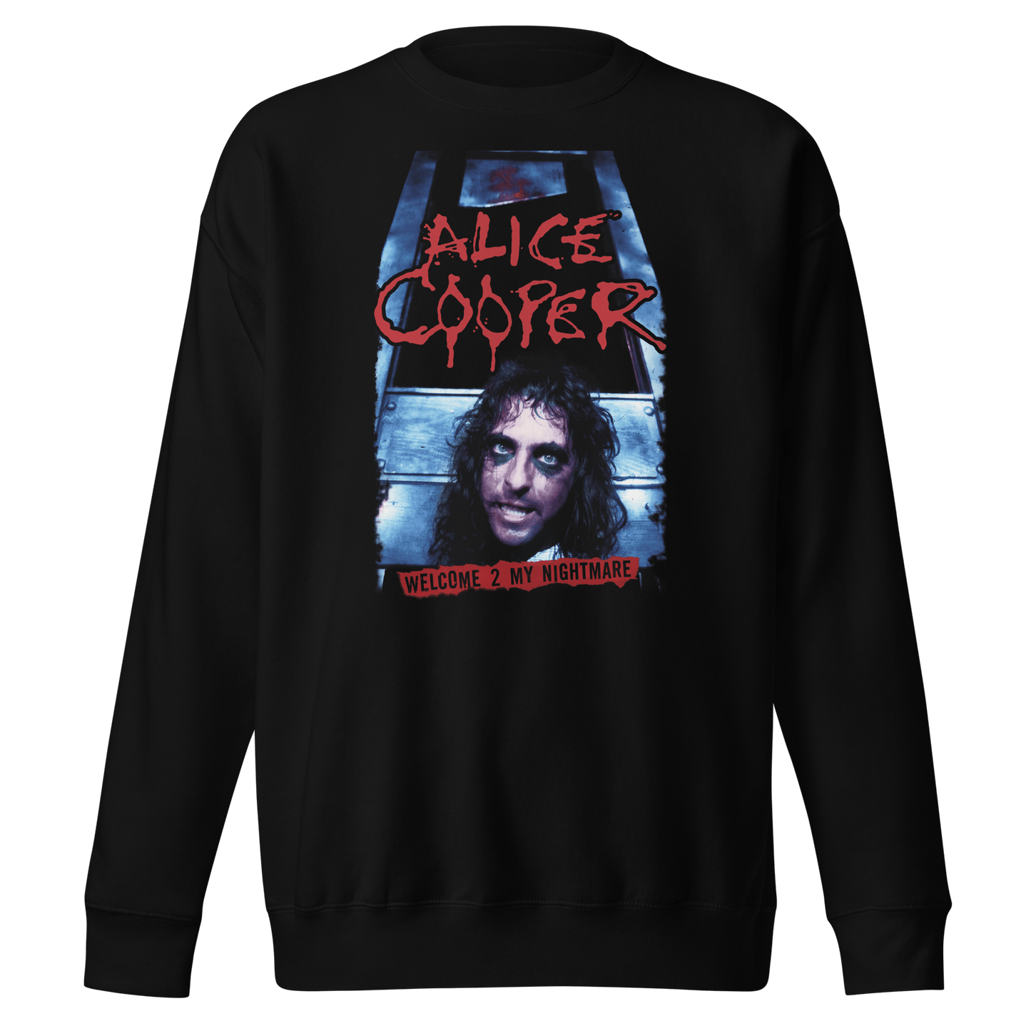 Alice Cooper Nightmare Mens Sweatshirt Black
