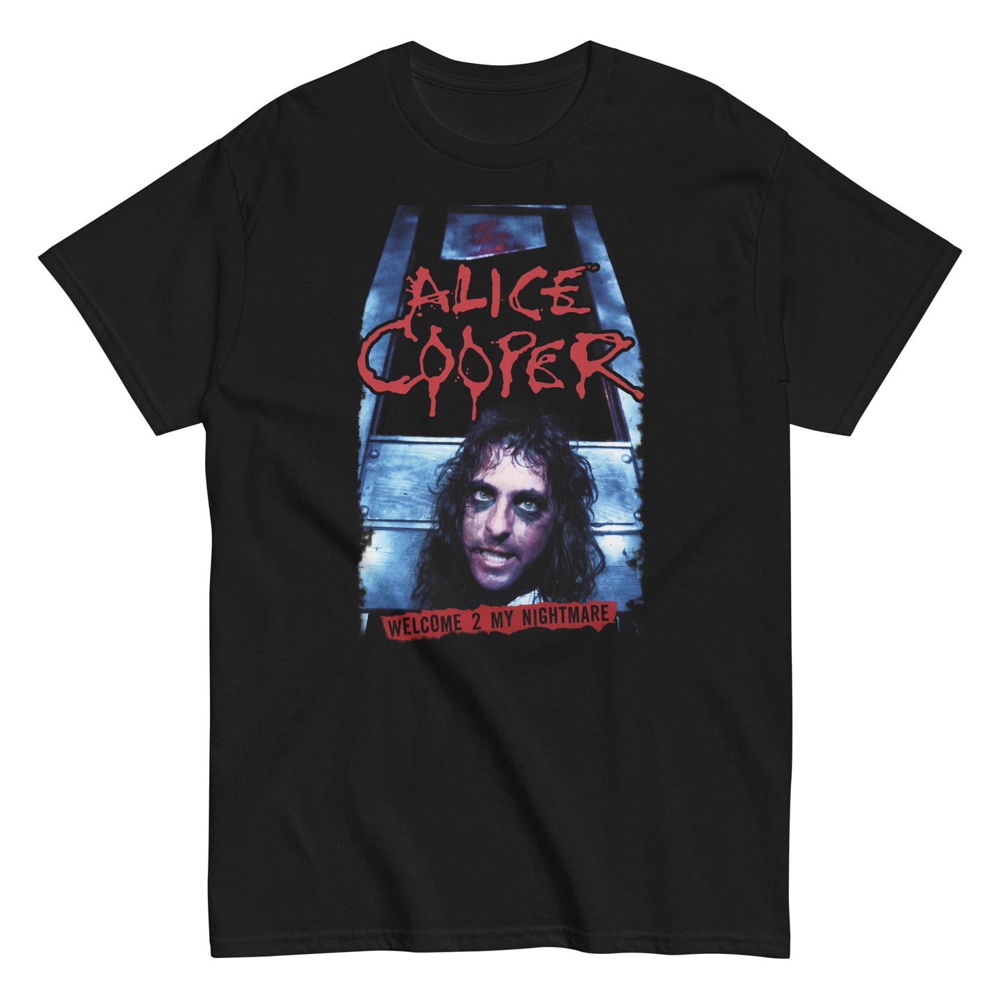 Alice Cooper Nightmare Mens T Shirt Black