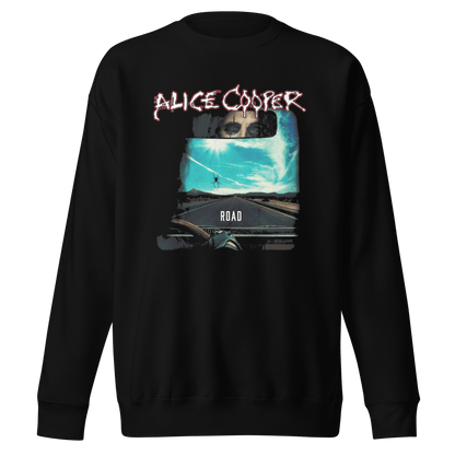 Alice Cooper On The Road Mens Sweatshirt Black