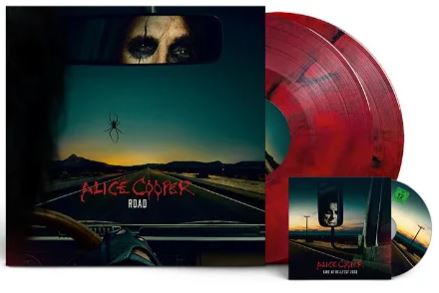 Alice Cooper - Road (With DVD, Colored Vinyl, Red, 180 Gram Vinyl) Vinyl Record