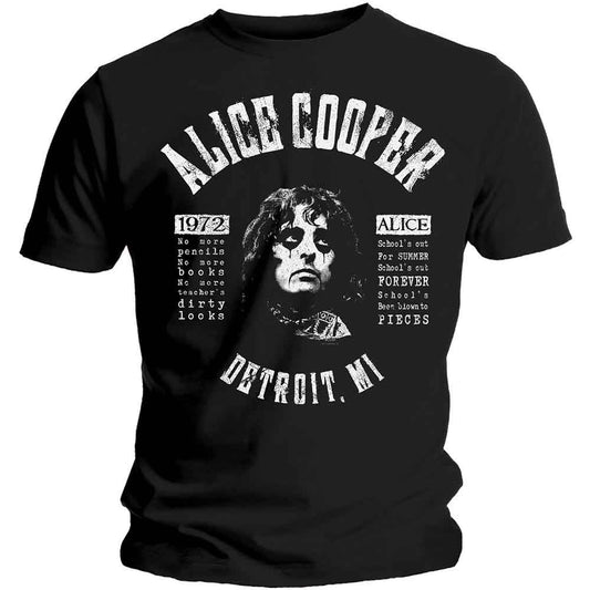 Alice Cooper School's Out Lyrics [T-Shirt]