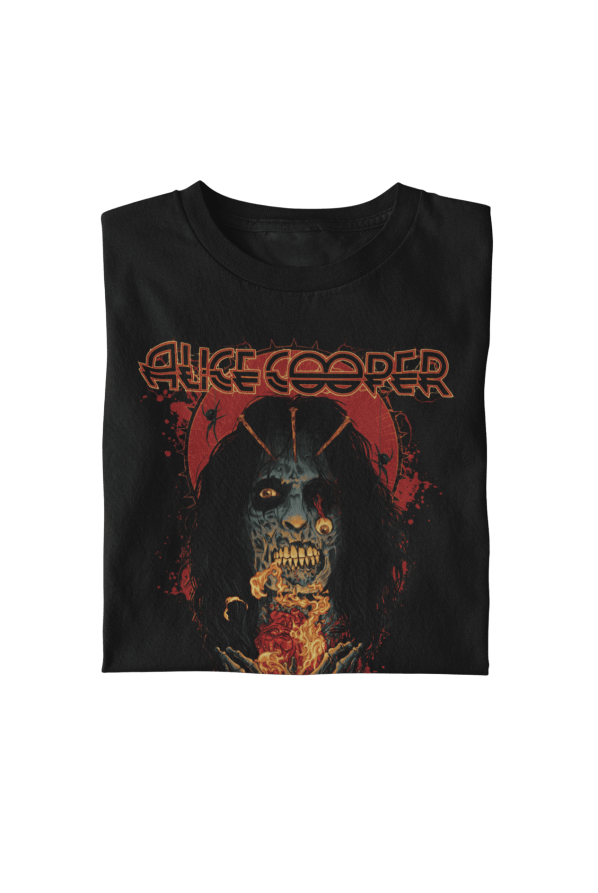 Alice Cooper Skeleton Officially Licensed Mens T Shirt Black