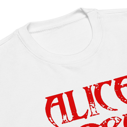 Alice Cooper Staring Mens Sweatshirt White
