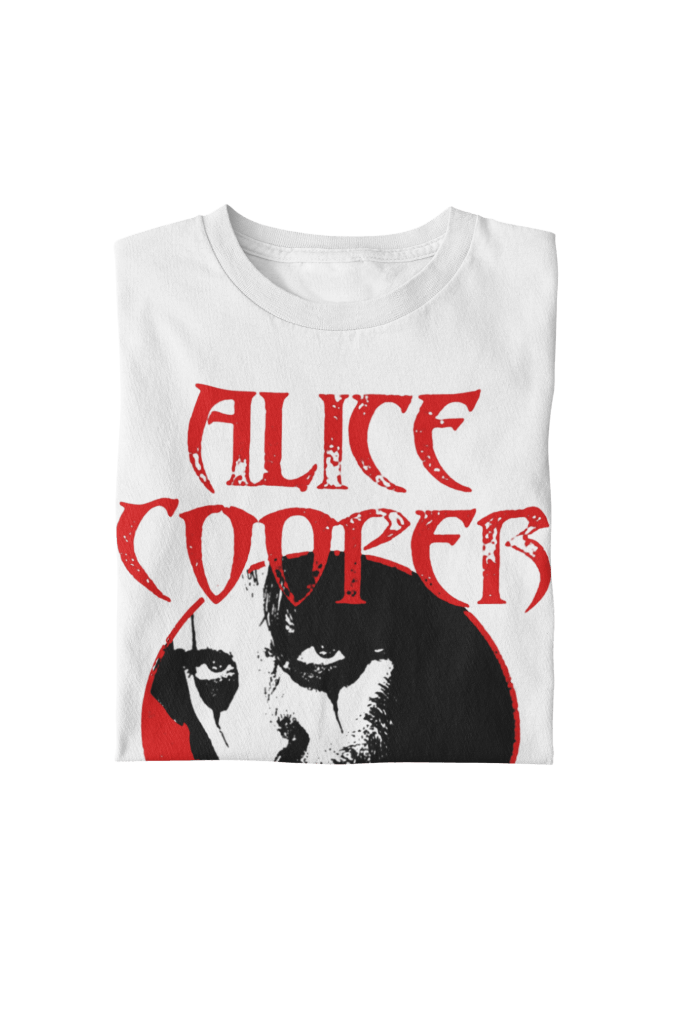 Alice Cooper Staring Officially Licensed Mens T Shirt White