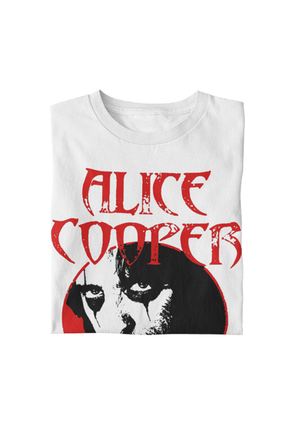 Alice Cooper Staring Officially Licensed Mens T Shirt White