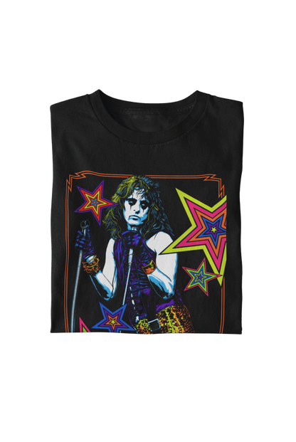 Alice Cooper Stars Officially Licensed Mens T Shirt Black