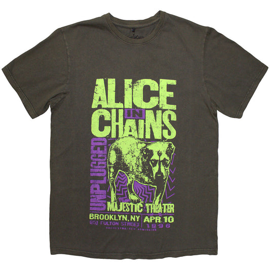 Alice In Chains Unplugged Dog [T-Shirt] Officially Licensed