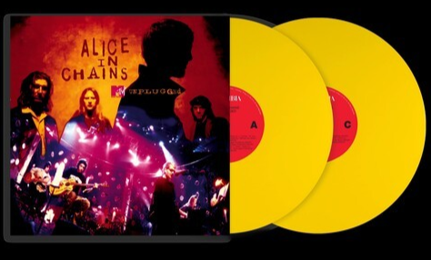 PRE-ORDER Alice In Chains - Unplugged (Limited Edition, Vinyl Voice Edition, Yellow Colored Vinyl) (2 Lp's) [Vinyl] Vinyl Record
