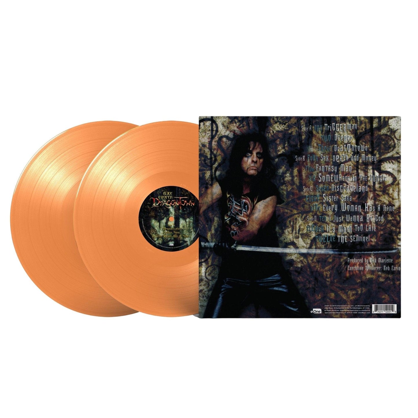 Alice Cooper - Dragontown Orange Double Vinyl Record Vinyl Record