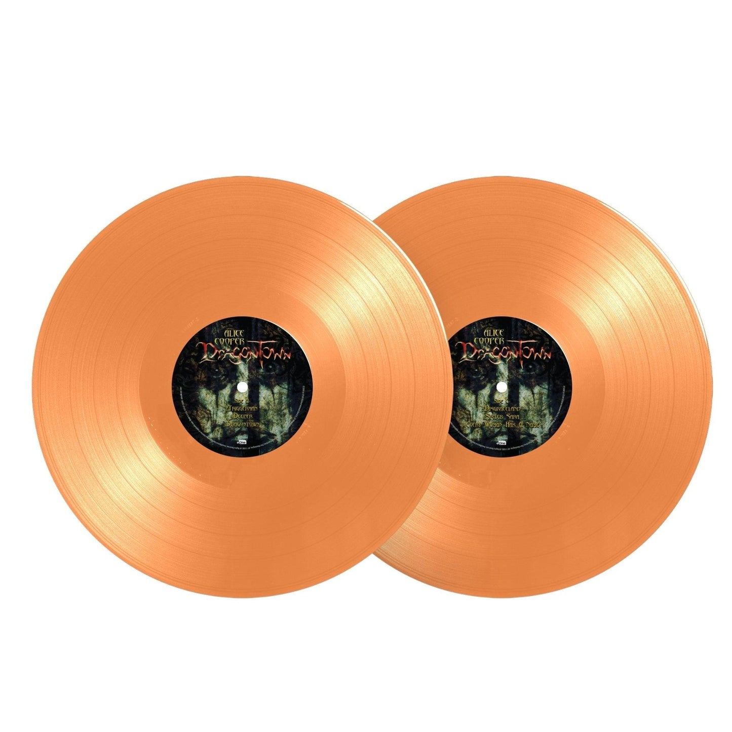 Alice Cooper - Dragontown Orange Double Vinyl Record Vinyl Record