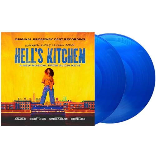 Alicia Keys/Shoshana Bean/Maleah Joi Moon - Hell’s Kitchen (Original Broadway Cast Recording) [Transparent Blue 2 LP] Vinyl Record