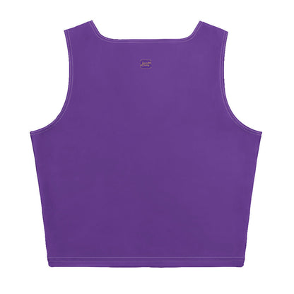LSU Football Crop Top - Purple
