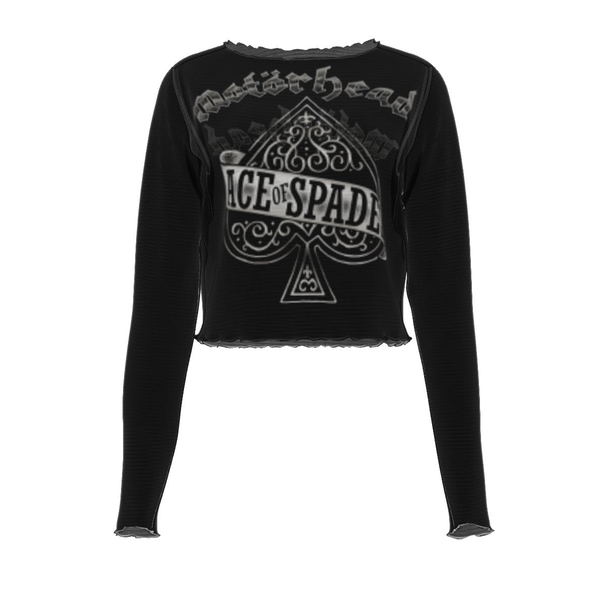Motorhead Women's Mesh Long Sleeve Top Shirt Officially Licensed