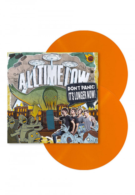 All Time Low - Don't Panic: It's Longer Now (Colored Vinyl, Orange, Gatefold LP Jacket, Digital Download Card) (2 Lp's) Vinyl Record