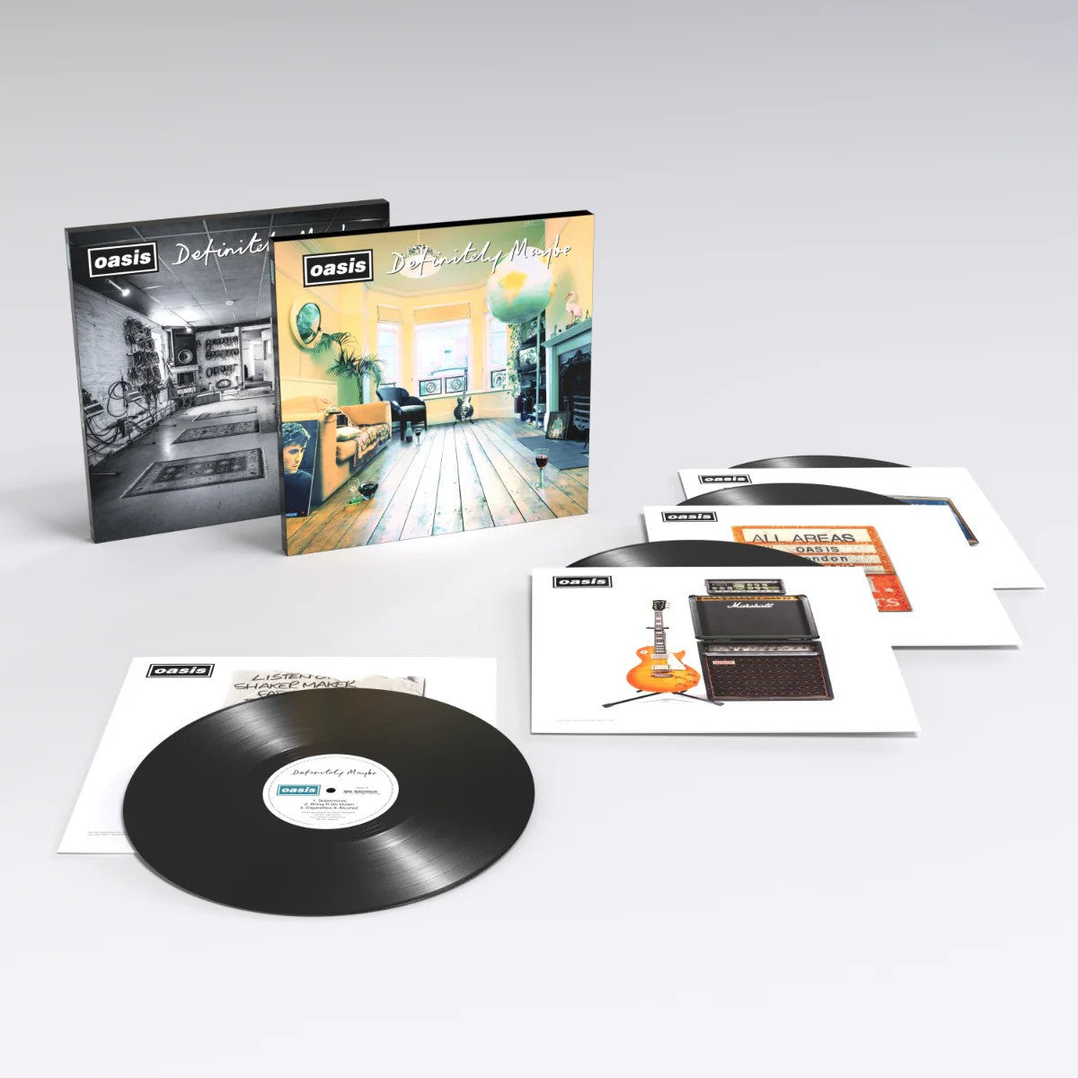 Definitely Maybe: 30th Anniversary (DELUXE EDITION) Vinyl Record