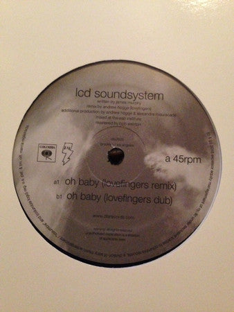 Oh Baby (Lovefingers Remix) Vinyl Record