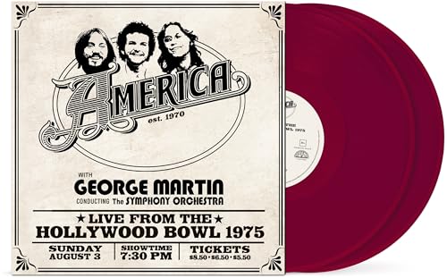 America - America: Live At The Hollywood Bowl 1975 [Fruit Punch 2 LP] Vinyl Record