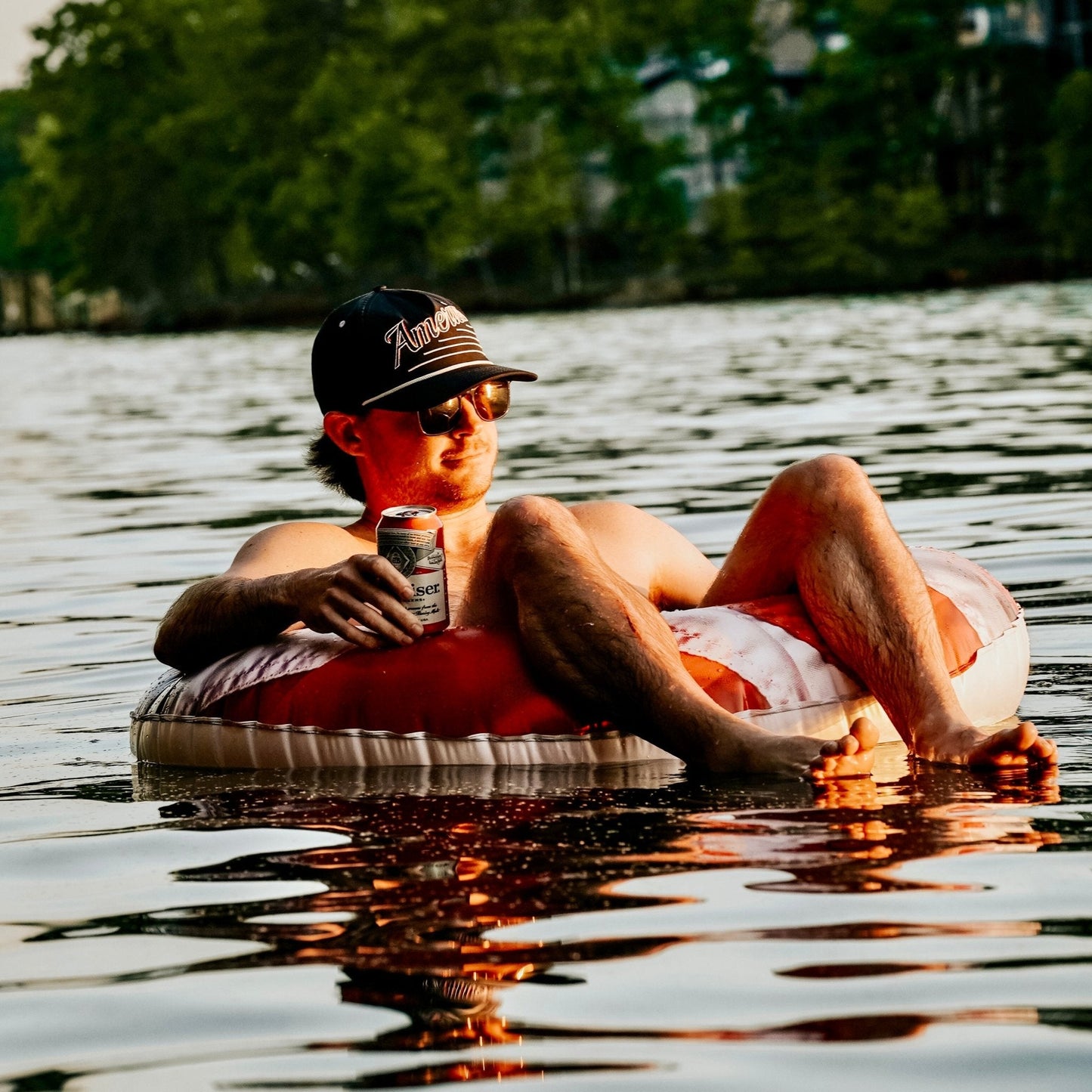 America Snapback Hat - The Uncle Sam (Navy)