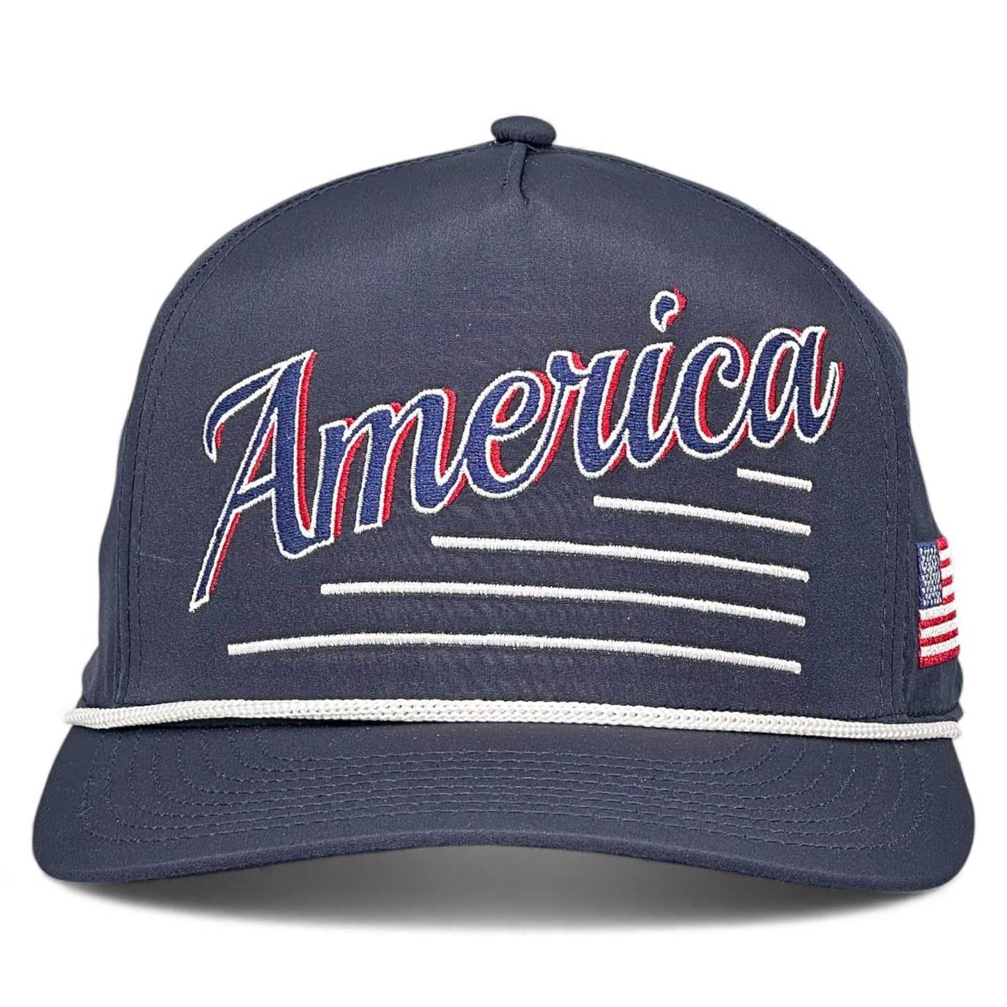America Snapback Hat - The Uncle Sam (Navy)