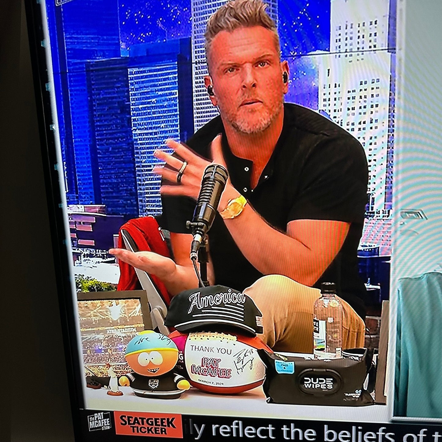 America Snapback Hat - The Uncle Sam (Navy)