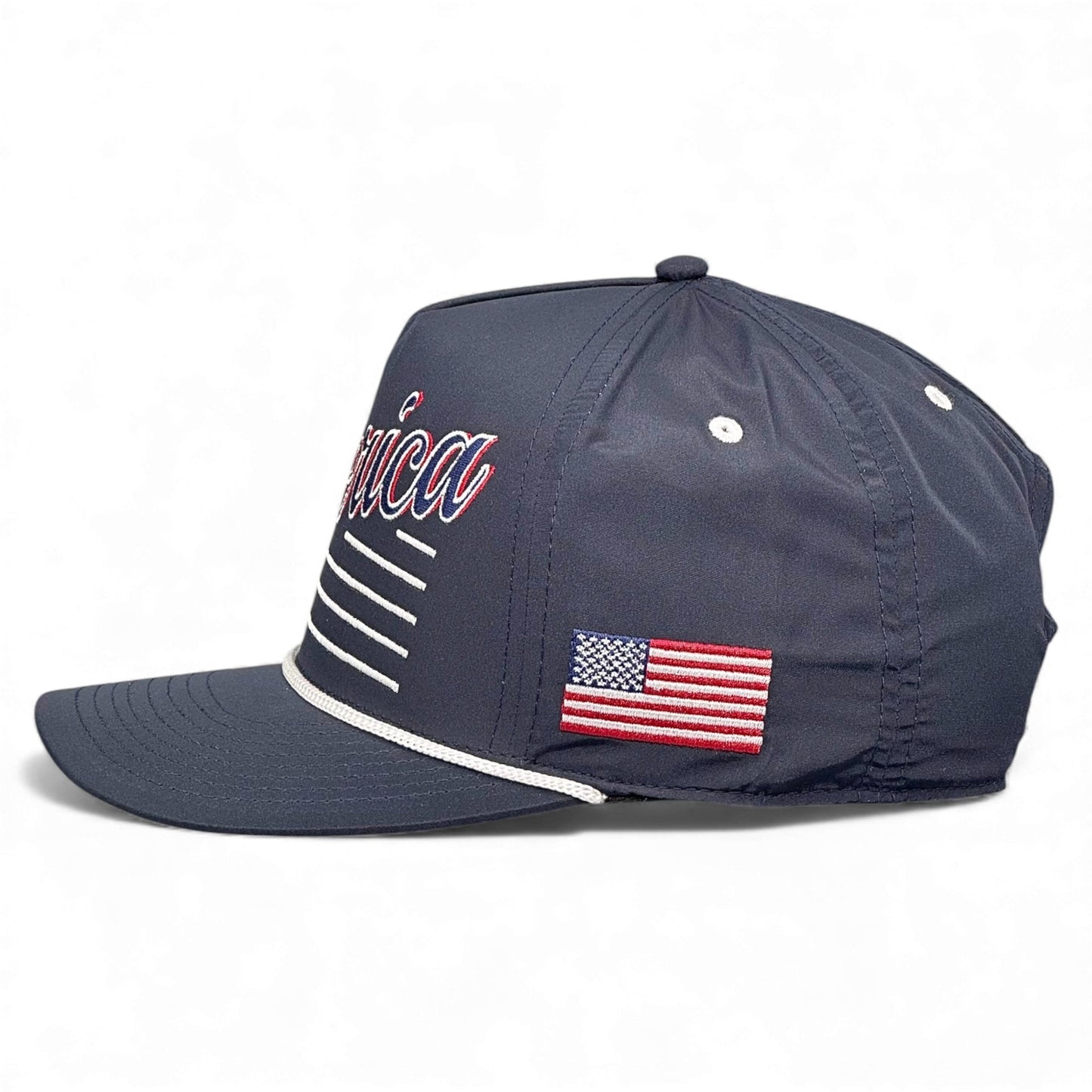America Snapback Hat - The Uncle Sam (Navy)