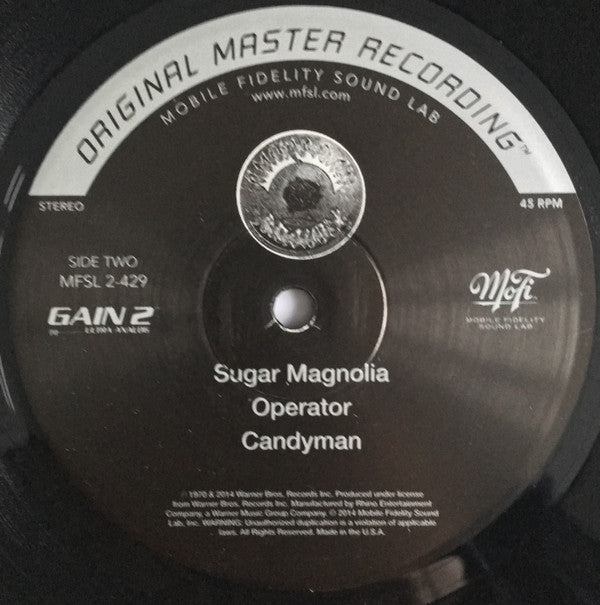 The Grateful Dead - American Beauty (MOFI, 45 RPM Vinyl Record