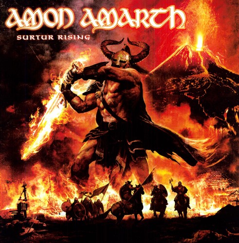 Amon Amarth - Surtur Rising (Limited Edition, Sun Yellow Marble) [Import] Vinyl Record