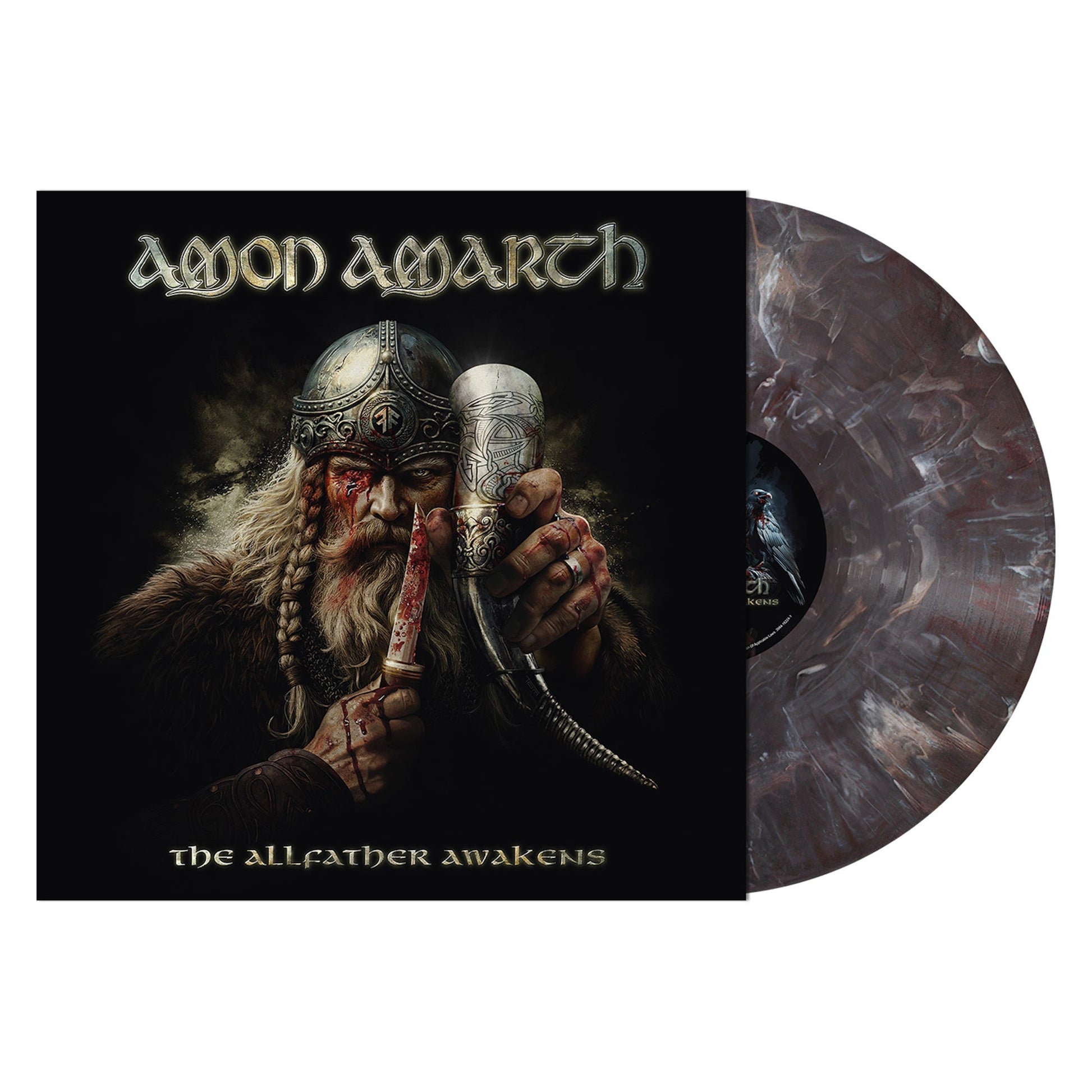 Amon Amarth - The Allfather Awakens [Odens Hunt Marbled] [Vinyl] Vinyl Record