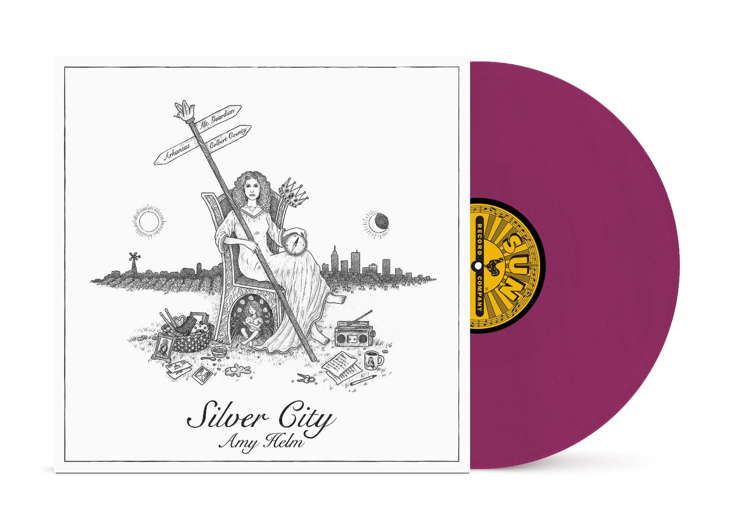Amy Helm - Silver City [Purple LP] Vinyl Record
