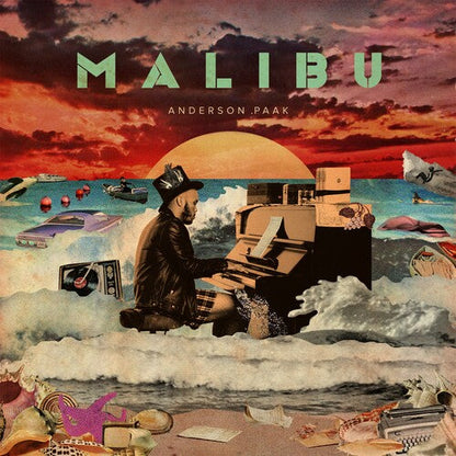 Malibu (10 Year Anniversary Edition) [Explicit Content] (Tangerine, Olive Green & Brown Colored Vinyl, Limited Edition, Gatefold LP Jacket) (2 Lp's)  Vinyl Record