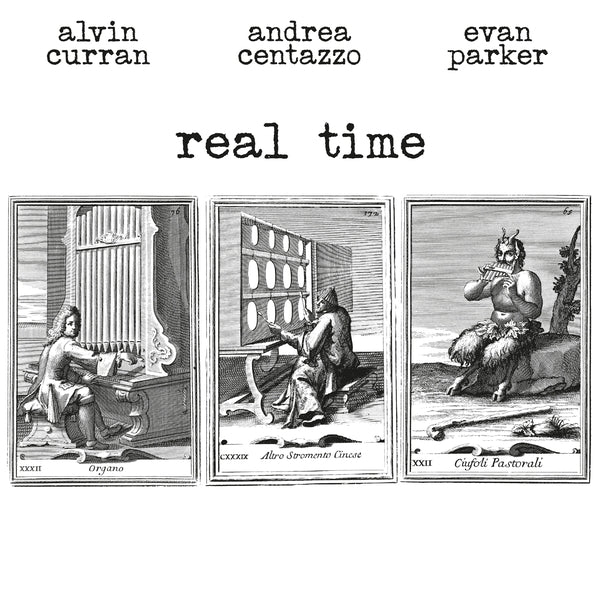 Andrea Centazzo, Evan Parker Alvin Curran - Real Time [LP] [Vinyl] Vinyl Record