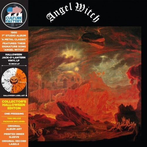 Angel Witch: Halloween Edition (Jack-O' Lantern Colored Vinyl, Deluxe Edition, Limited Edition, Reissue) Vinyl Record