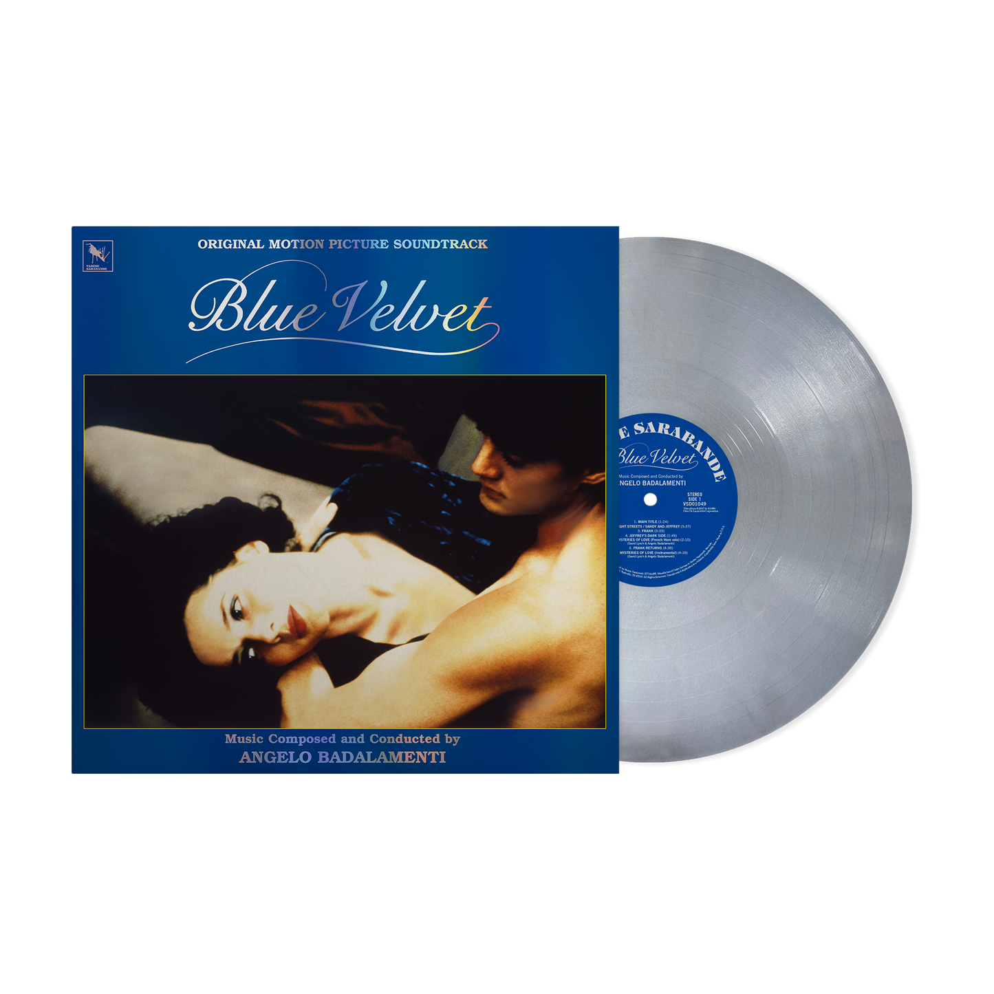 PRE-ORDER Angelo Badalamenti - Blue Velvet (Original Motion Picture Soundtrack) (Indie Exclusive, 40Th Anniversary) [Silver LP] [Vinyl] Vinyl Record