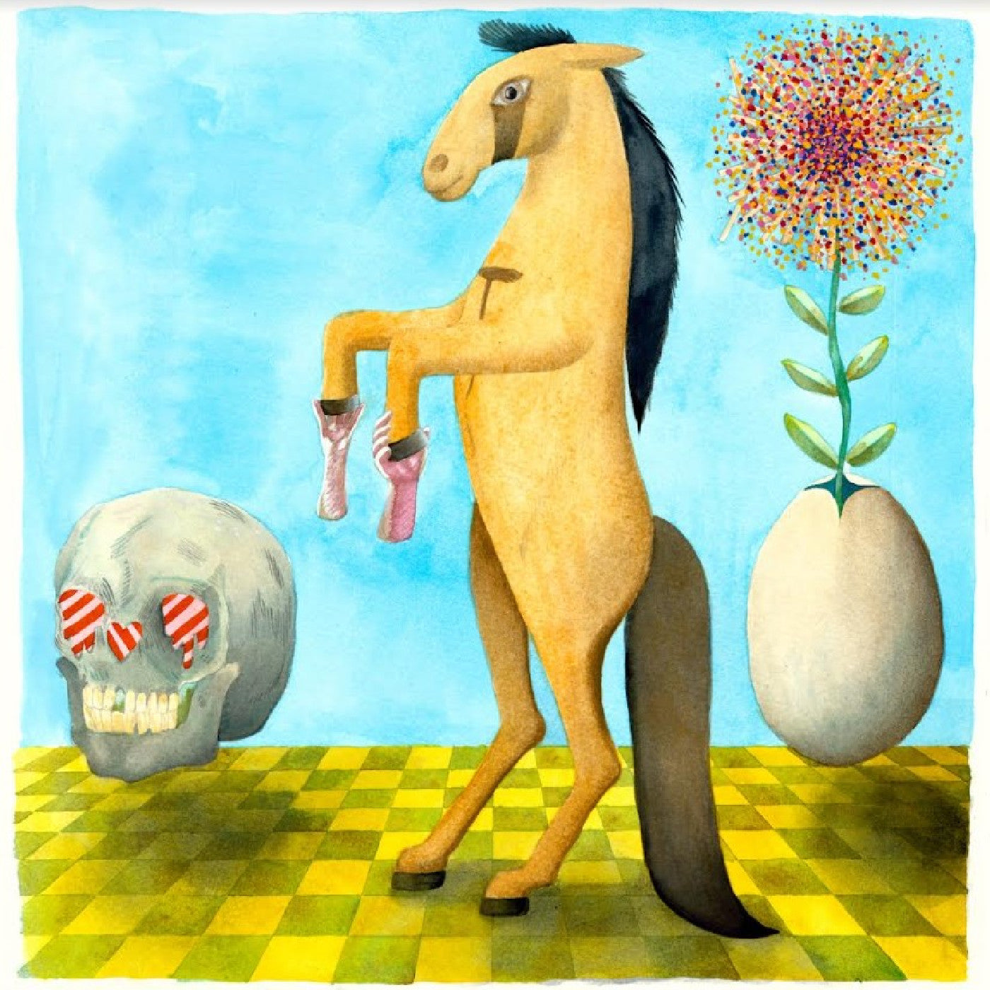PRE-ORDER Anna Butterss - Mighty Vertebrate [Skull Vinyl] [Vinyl] Vinyl Record