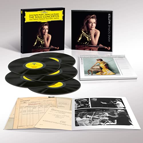 Anne-Sophie Mutter/Herbert von Karajan - Anne-Sophie Mutter / Herbert von Karajan: The Solo Concertos [5 LP] Vinyl Record