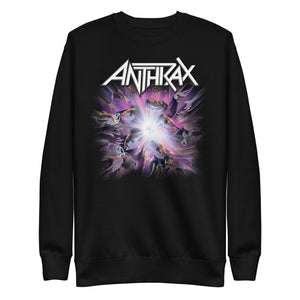 Anthrax Galaxies Mens Sweatshirt Black