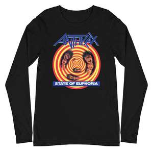 Anthrax - State Of Euphoria Mens Long Sleeve T Shirt Black