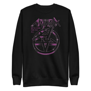 Anthrax Double A Mens Sweatshirt Black