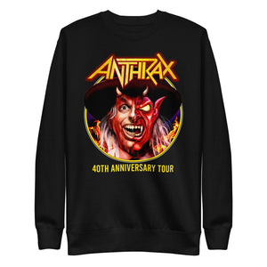 Anthrax Half Devil Mens Sweatshirt Black