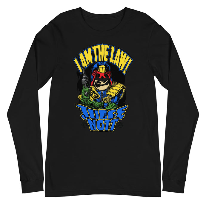 Anthrax I Am The Law Mens Long Sleeve T Shirt Black