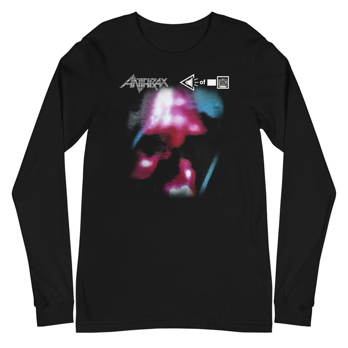 Anthrax White Noise Mens Long Sleeve T Shirt Black